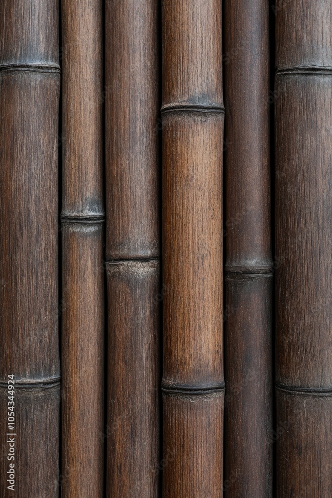 Bamboo fence creating a natural backdrop for outdoor settings Bamboo fence creating a natural backdrop for outdoor settings