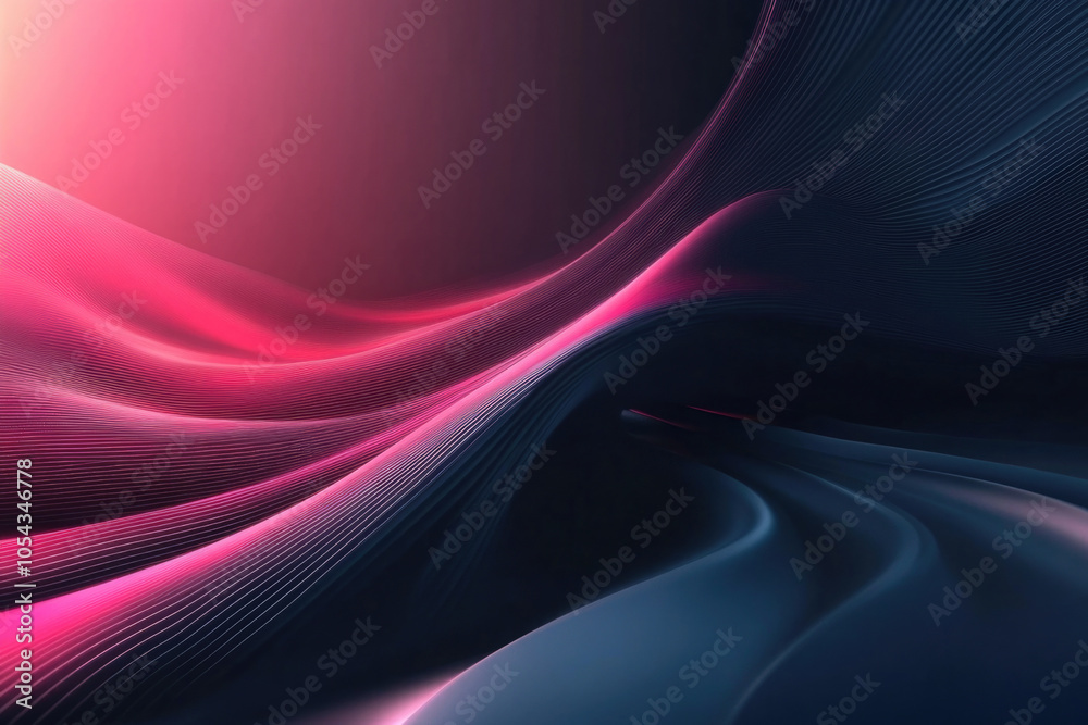 This abstract digital artwork showcases vibrant waves in shades of pink and dark colors, creating a flowing and dynamic visual experience with a modern touch. This abstract digital artwork showcases vibrant waves in shades of pink and dark colors, creating a flowing and dynamic visual experience with a modern touch.