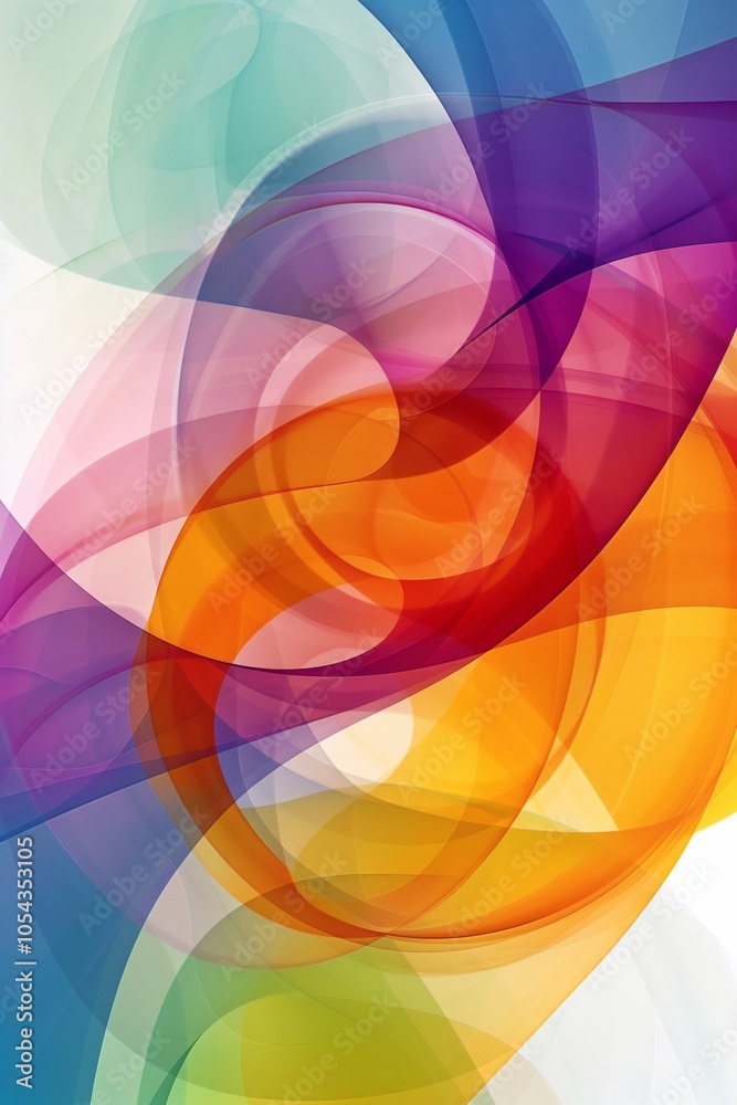 abstract color curves abstract color curves