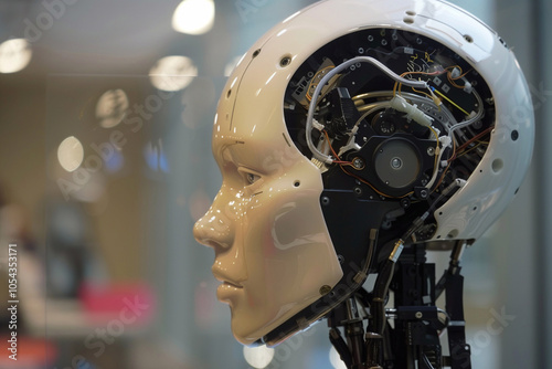 humanoid robot head