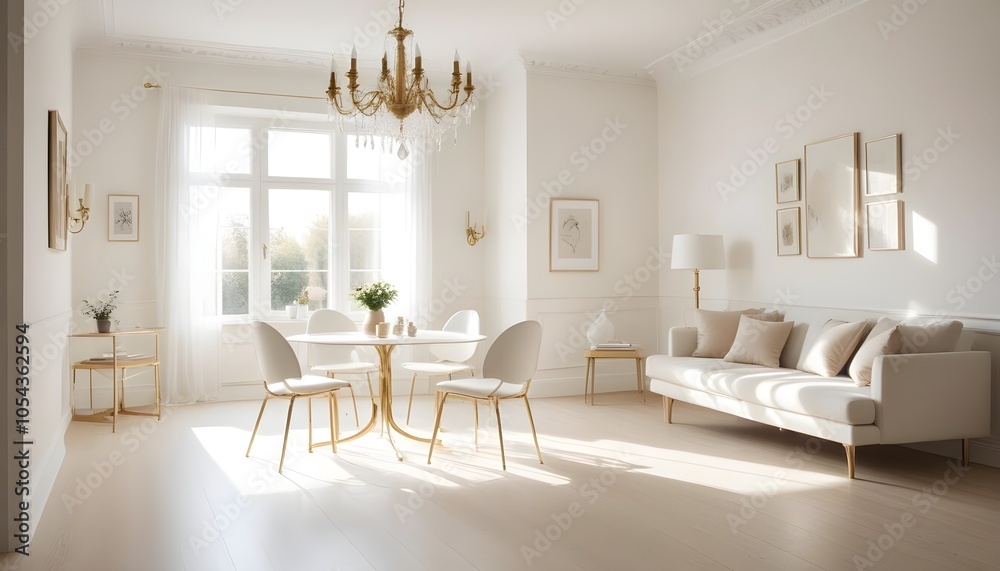 Photo interior modern design room 3d illustration Photo interior modern design room 3d illustration