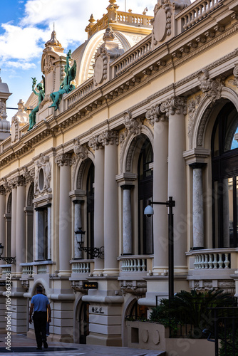 Obraz na płótnie Monaco w salonie
