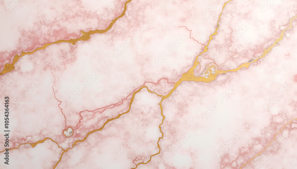Elegant pink marble texture with golden veins and soft fluid patterns Elegant pink marble texture with golden veins and soft fluid patterns