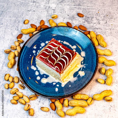 Orange Cake with nuts