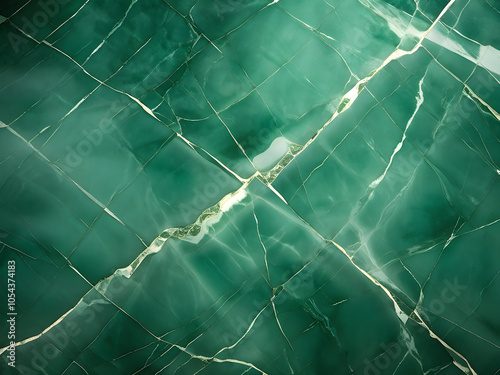 Background of green marble, similar to malachite photo