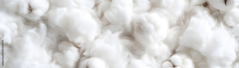 Close-up of White Cotton Balls with a Delicate Fuzzy Texture Close-up of White Cotton Balls with a Delicate Fuzzy Texture