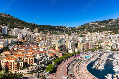 Obraz na płótnie Monaco w salonie