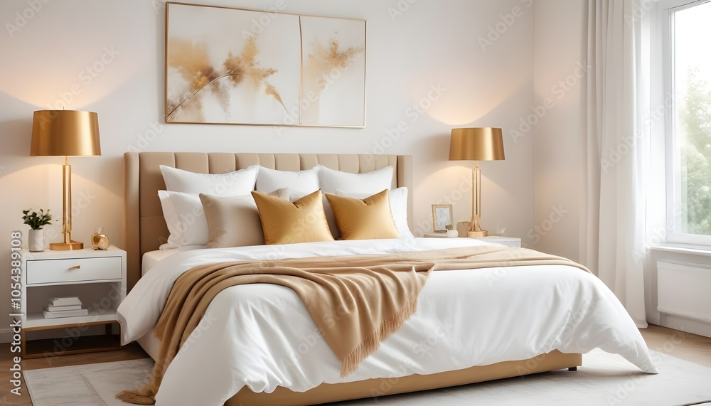 Photo interior modern design room 3d illustration Photo interior modern design room 3d illustration