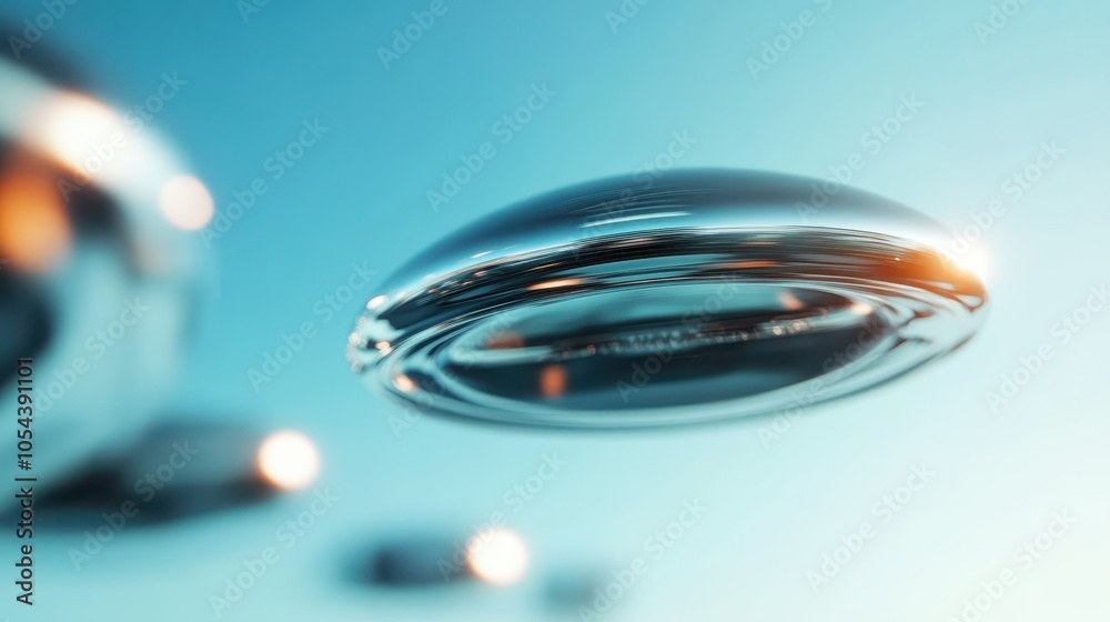 A shiny, metallic UFO hovers against a pristine azure sky, showcasing a sleek design and evoking a blend of mystery and futuristic technology. A shiny, metallic UFO hovers against a pristine azure sky, showcasing a sleek design and evoking a blend of mystery and futuristic technology.
