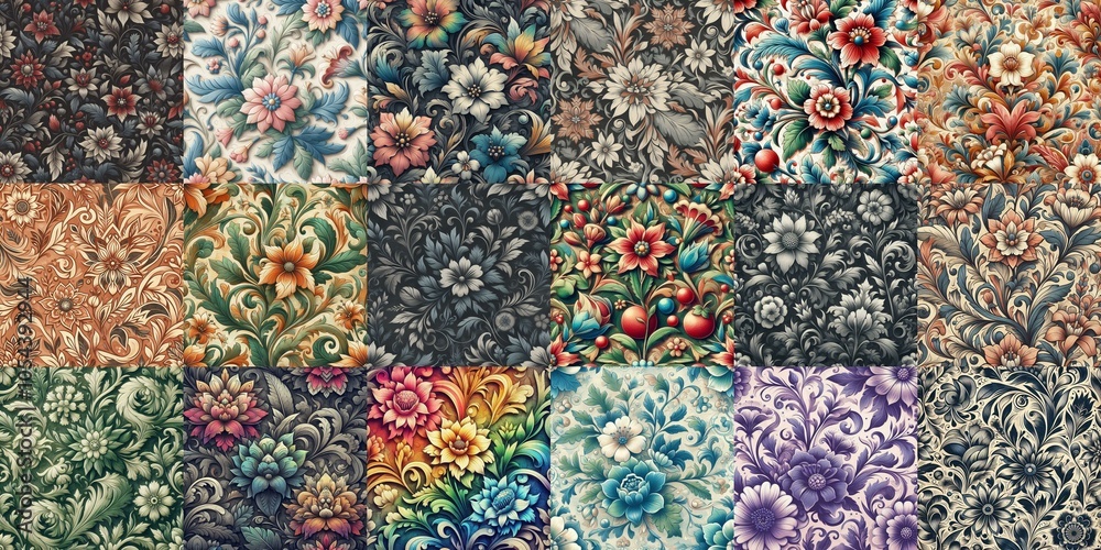 Sgraffito style art flowers drawing. AI generated illustration Sgraffito style art flowers drawing. AI generated illustration