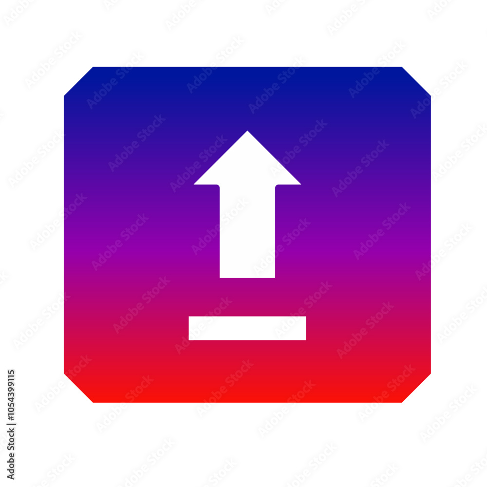 up arrow icon vector simple design for direction up arrow icon vector simple design for direction