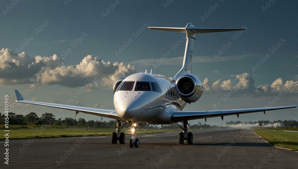 Obraz premium Gulfstream aircraft.