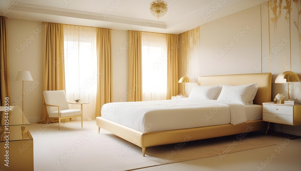 Photo interior modern design room 3d illustration Photo interior modern design room 3d illustration