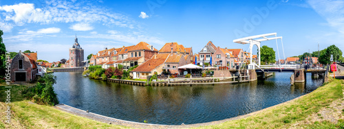 Altstadt, Drommedaris, Enkhuizen, Niederlande  photo