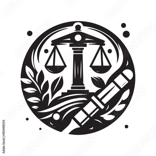 Professional Law Silhouette Vectors – Icons & Illustrations
