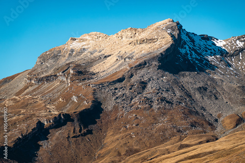 Gelbhorn (Piz Mellen) in den Schweizer Alpen