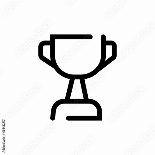 cup award icon sign vector