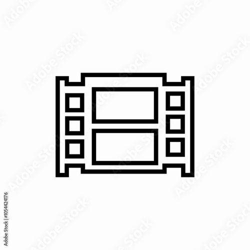movie film icon sign vector