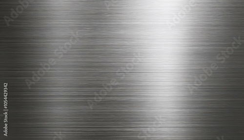 fine brushed wide metal steel or aluminum plate