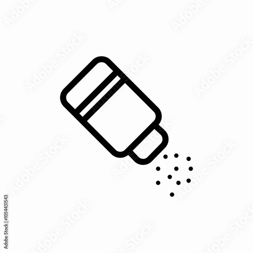 baby powder icon sign vector