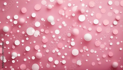 pink water drops on a glass