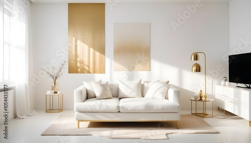 Photo interior modern design room 