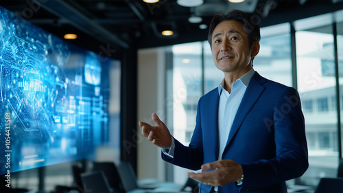 Wallpaper Mural 未来技術を探求するテックCEO Torontodigital.ca