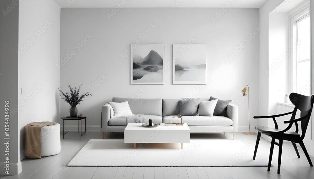 Fototapeta premium Photo interior modern design room