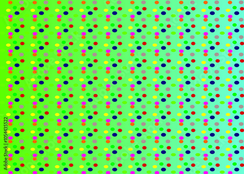 Seamless pattern with dots