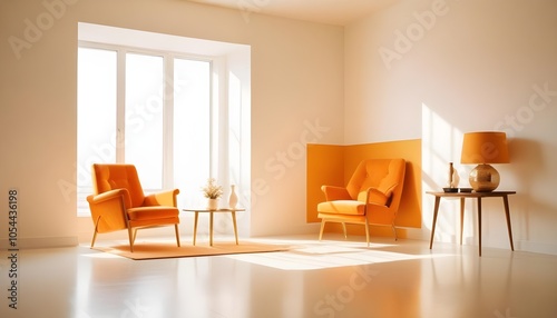 Photo interior modern design room 