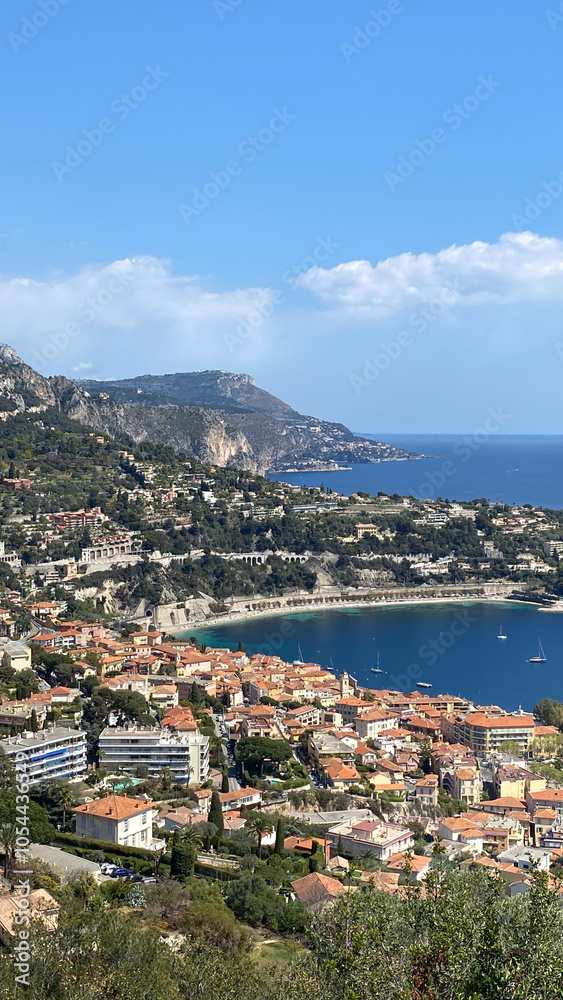 Seaside view of the south of France Seaside view of the south of France