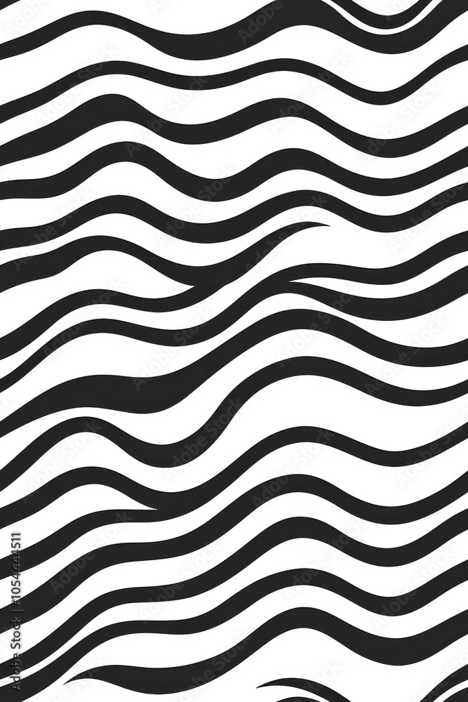 Vertical Abstract seamless pattern with diagonal wavy lines. Vertical Abstract seamless pattern with diagonal wavy lines.