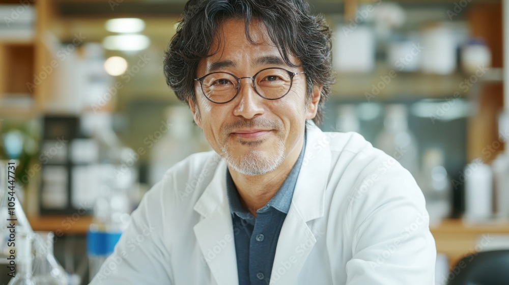 研究開発のための実験室環境での経験豊かな科学者