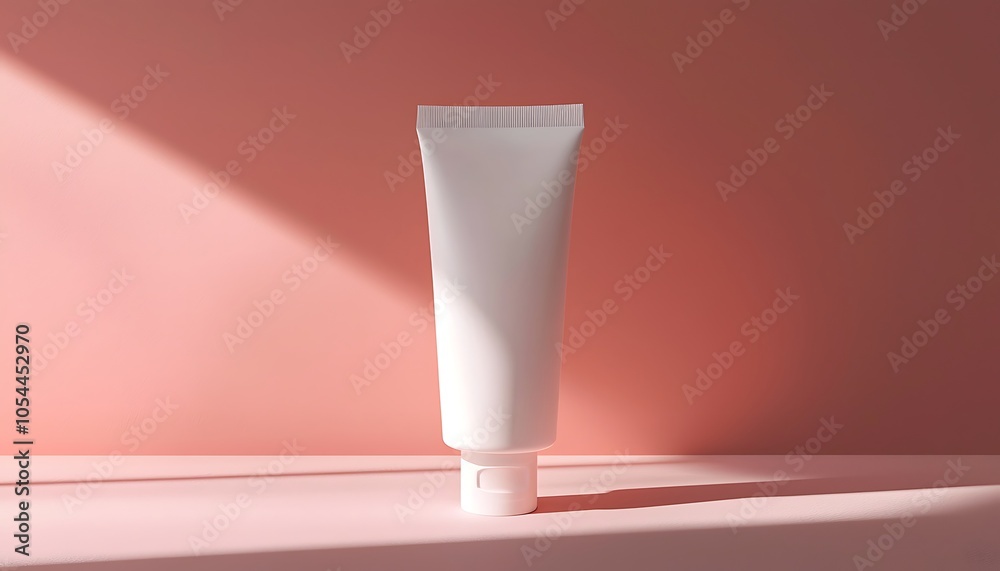 Calamine cream tube displayed on a simple surface. Calamine cream tube displayed on a simple surface.