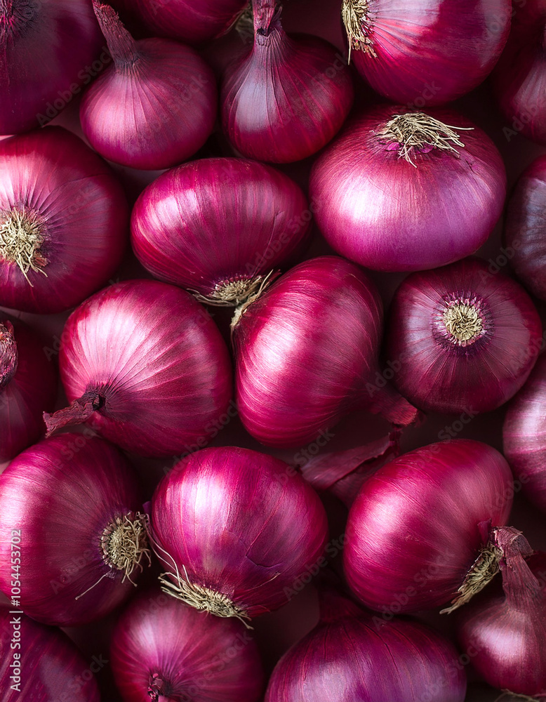 Red onion Vegetables, Creative background design with food theme, focus on the pile of fresh Red onion Vegetables Red onion Vegetables, Creative background design with food theme, focus on the pile of fresh Red onion Vegetables