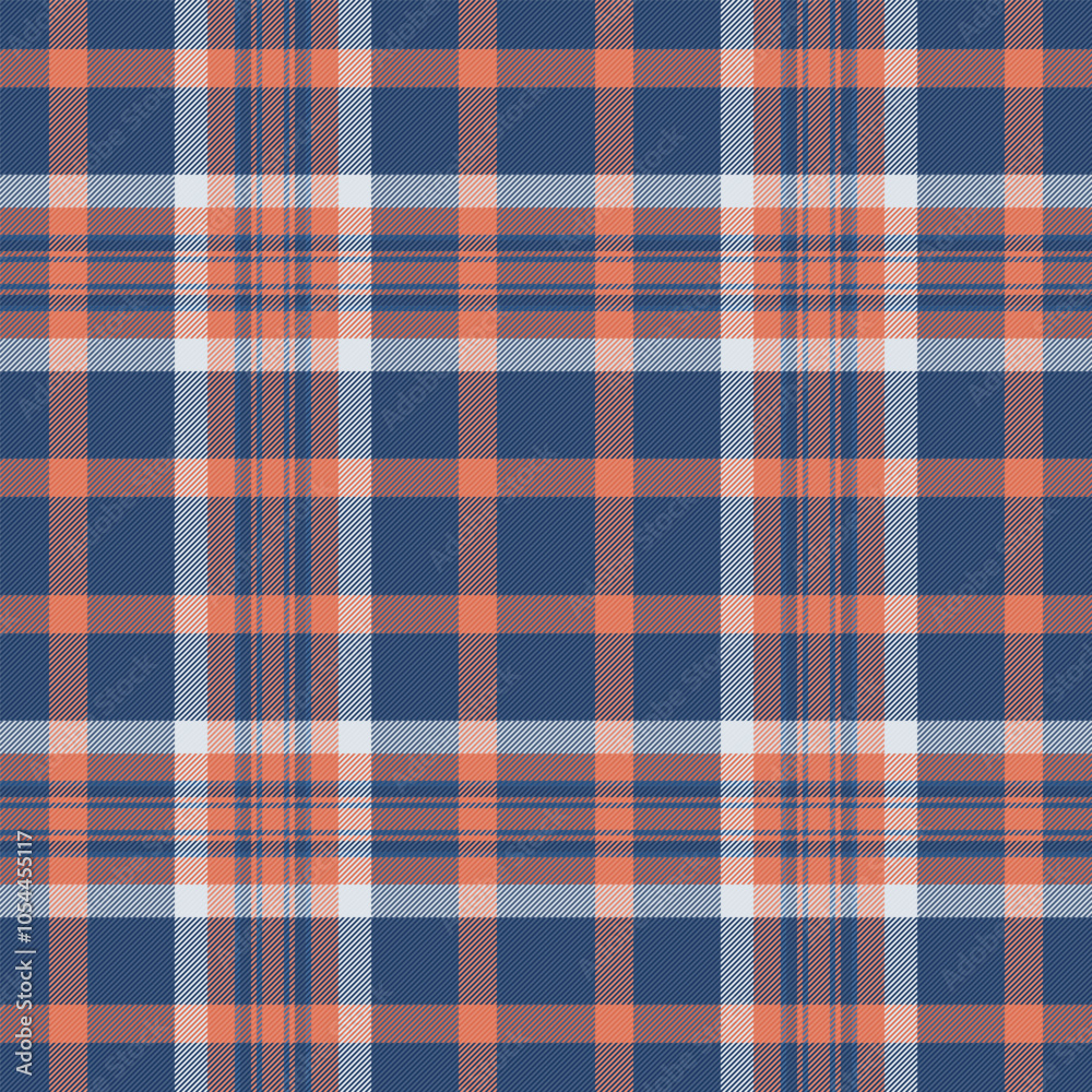 Horizon texture check pattern, easter tartan textile seamless. Retail fabric vector background plaid in blue and red colors. Horizon texture check pattern, easter tartan textile seamless. Retail fabric vector background plaid in blue and red colors.