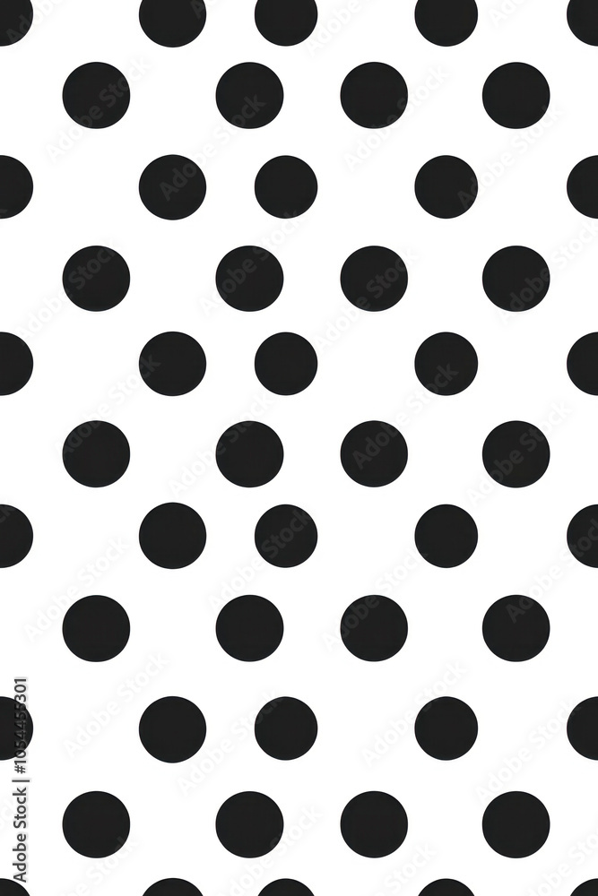 Vertical Black and white seamless polka dot pattern. colored Textured Pattern. Vertical Black and white seamless polka dot pattern. colored Textured Pattern.