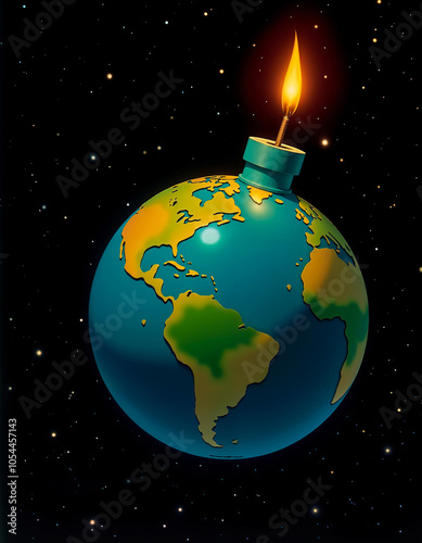 Our planet is a bomb and the fuse is already burning. Generative AI