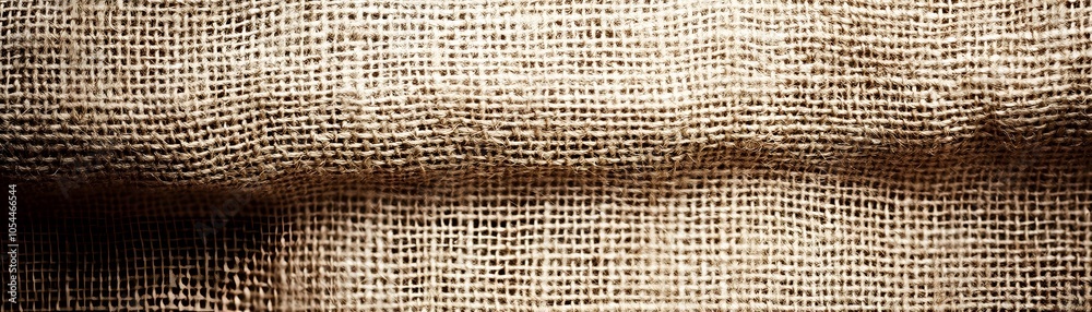Close-up of a Brown Burlap Fabric Texture Close-up of a Brown Burlap Fabric Texture