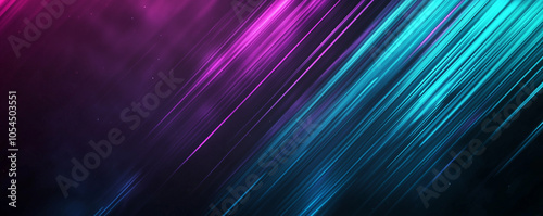 Futuristic neon gradient wallpaper with vibrant blue and purple light streaks, creating a dynamic, glowing abstract design. Perfect for tech, digital, and sci-fi themes.