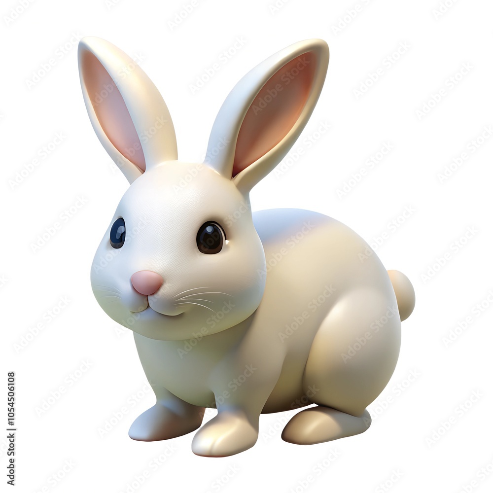 A rabbit on white background png A rabbit on white background png