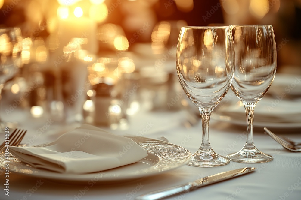 A chic corporate event venue featuring a stylishly arranged conference room with ambient lighting, modern decor, and elegantly set tables for a gala dinner.
A chic corporate event venue featuring a stylishly arranged conference room with ambient lighting, modern decor, and elegantly set tables for a gala dinner.
