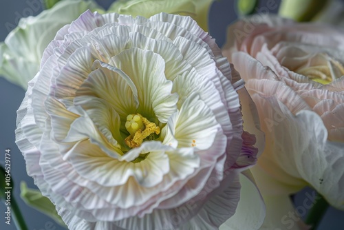 Champagne lisianthus poor man s rose prairie flower photo