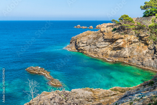 Calas de Aguafreda y Sa Tuna, Begur, Catalonia, Spain