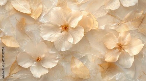 Delicate petals and soft textures create an enchanting floral backdrop, perfect for adding a touch of elegance to any design project or event.