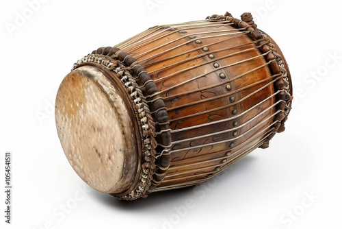 Indian drum isolated