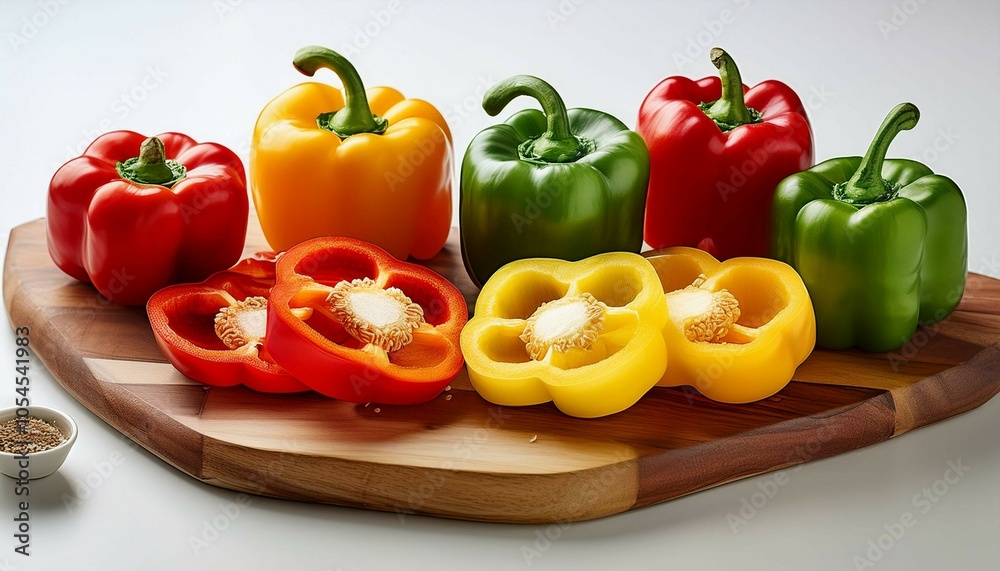red and yellow peppers red and yellow peppers