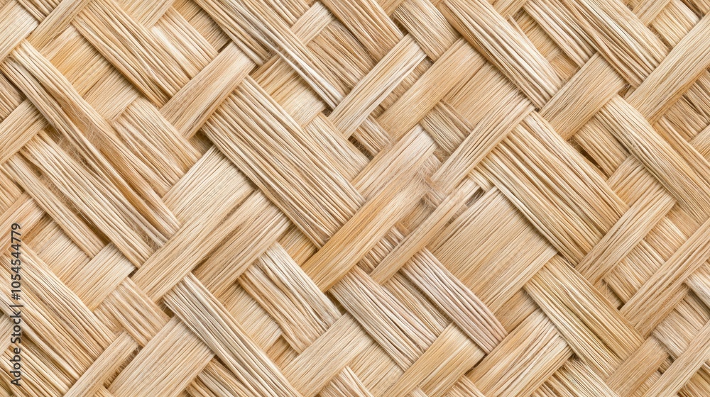 This close-up showcases the intricate woven pattern of jute fabric, featuring a rich earthy texture and high-resolution details SEAMLESS PATTERN This close-up showcases the intricate woven pattern of jute fabric, featuring a rich earthy texture and high-resolution details SEAMLESS PATTERN