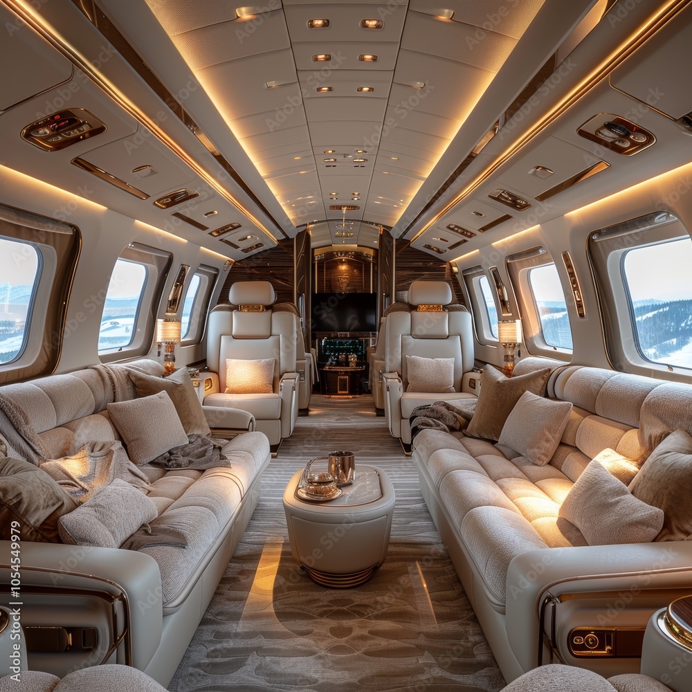 custom made wallpaper toronto digitalThe lavish VIP helicopter cabin includes soft seating, entertainment systems, and large windows that showcase panoramic scenery.