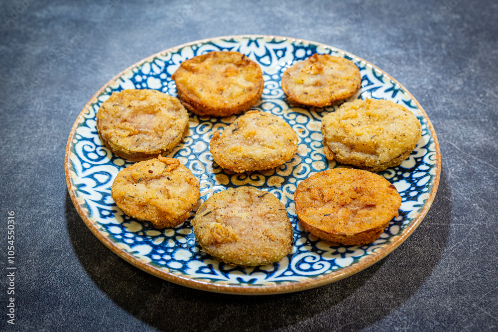 VERDURAS EN TEMPURA CON SALSA DE MIEL Y MOSTAZA